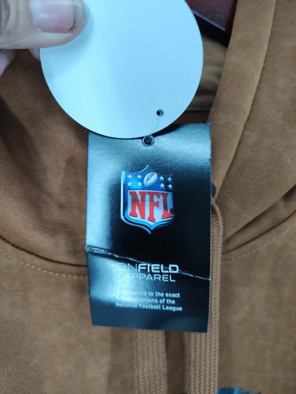 NWT Nike NFL Chicago Bears Brown Pullover Hoodie